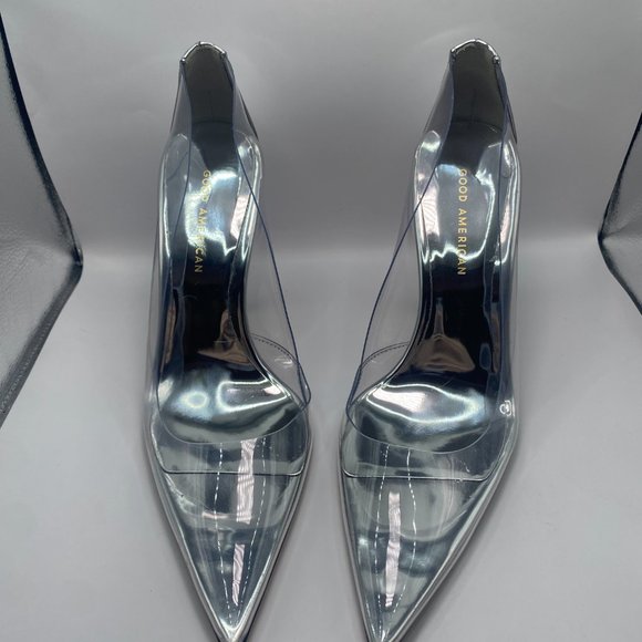 NWT Good American Cinderella Pumps Size 10 - Picture 9 of 12